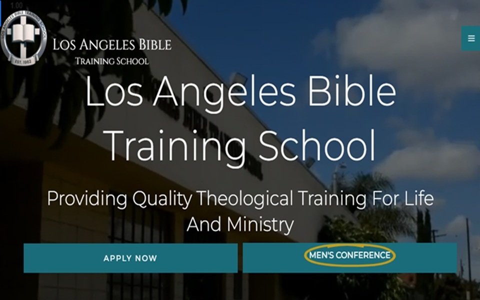 Los Angeles Bible Training School website