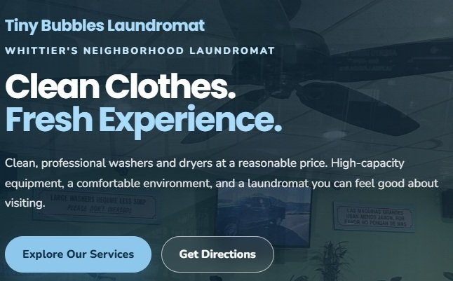 Tiny Bubbles Laundromat